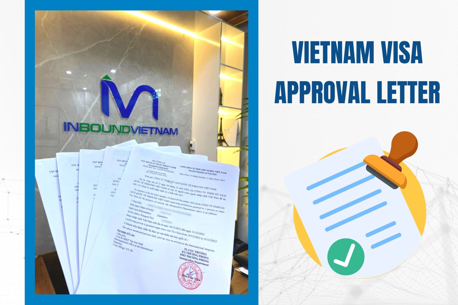 Urgent Vietnam visa letter